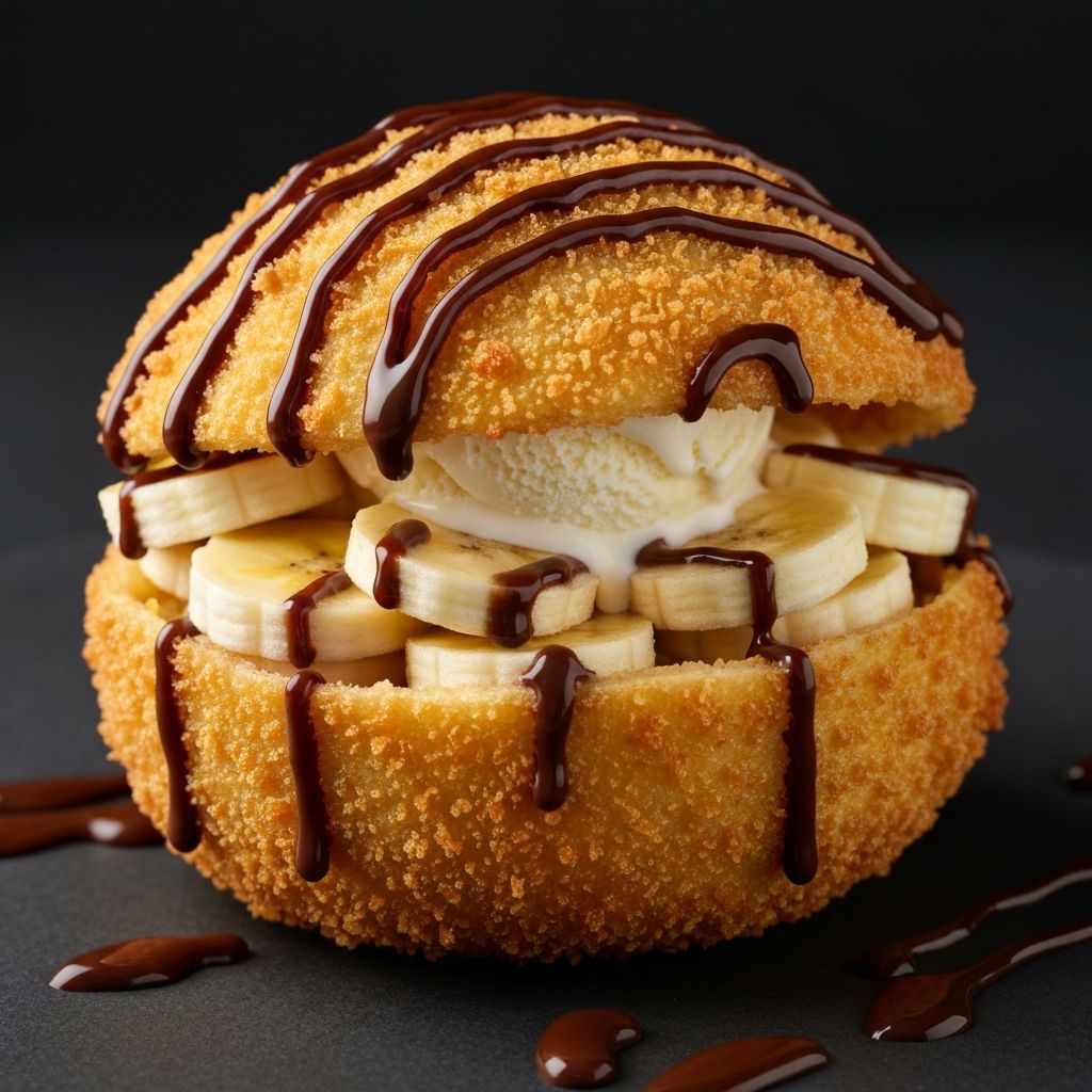 Banana Fried Ice Cream